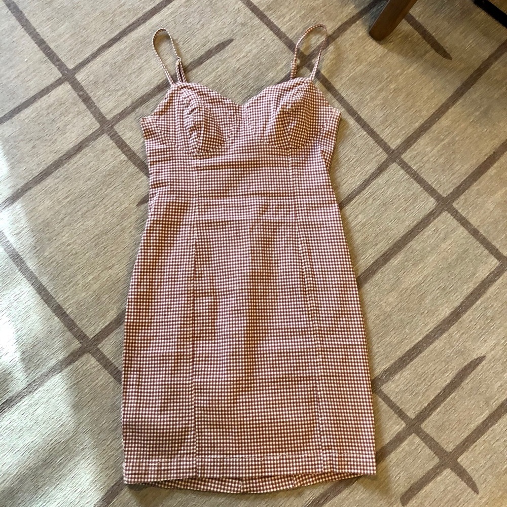 Plaid Mini Dress